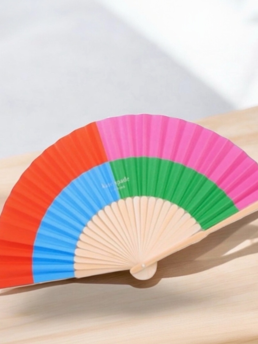 Kate Spade Colorful Hand Fan